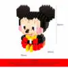 Juguete de bloques Mickey Mouse
