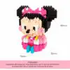 Juguete de bloques de Construcción de Minnie Mouse