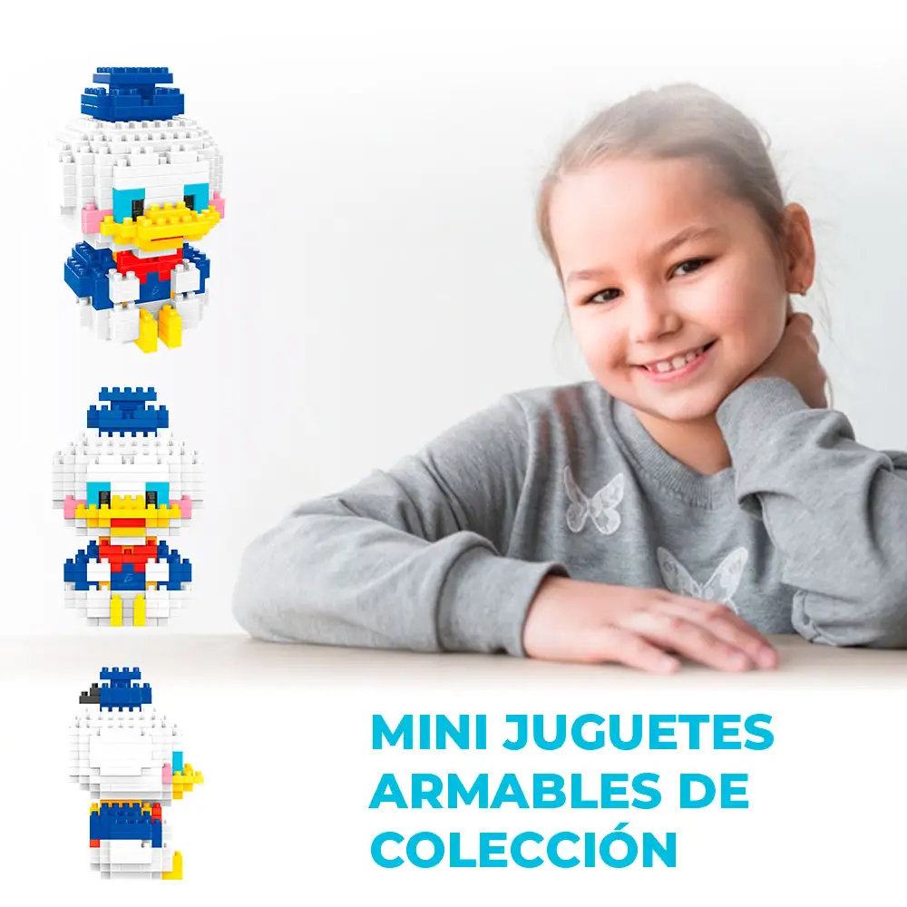 Juguete de Bloques de Construcción de Duck 252PZS