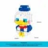 Juguete de Bloques de Construcción de Duck 252PZS