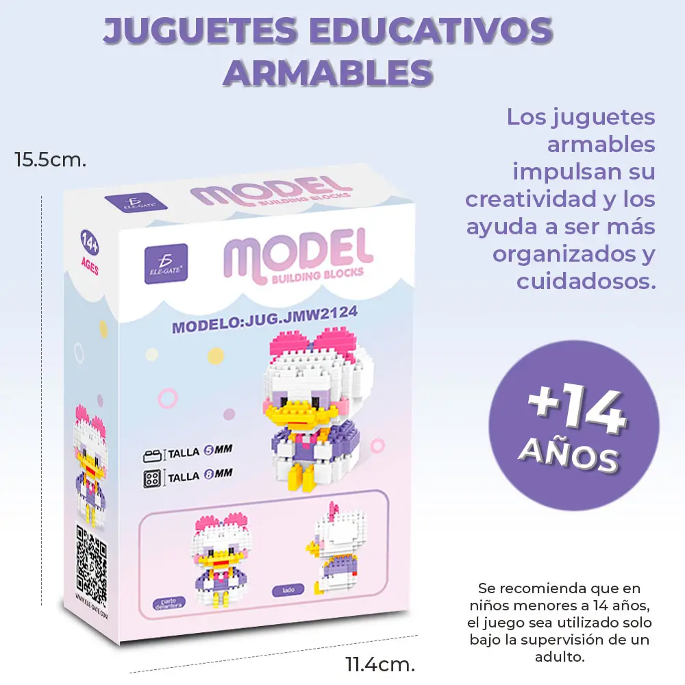 Juguete de Bloques de Construcción de Duck