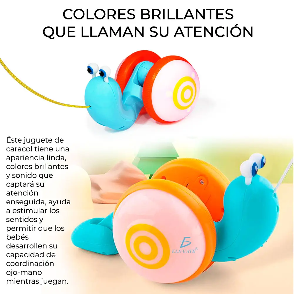 Caracol De Juguete Para Niños Pequeños