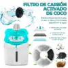 Dispensador Fuente De Agua Filtro P/mascotas Automática