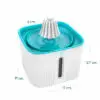 Dispensador Fuente De Agua Filtro P/mascotas Automática