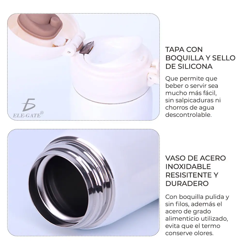 Vaso Termo Acero Inoxidable