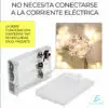 Festival Copo Nieve Iluminación Con 20 Led 2M