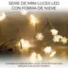 Festival Copo Nieve Iluminación Con 20 Led 2M