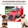 Mochila Bolsa Transporte Mascota Perro Gato Viaje