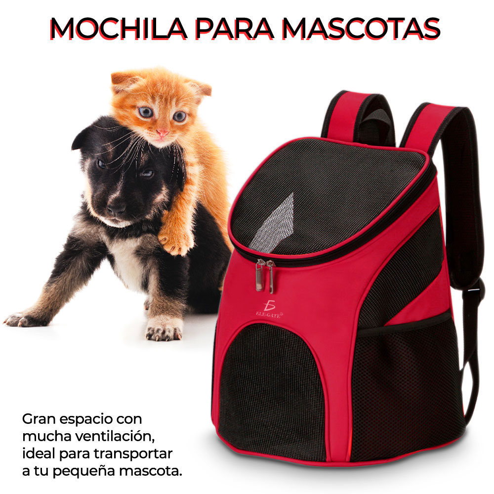 Mochila Bolsa Transporte Mascota Perro Gato Viaje