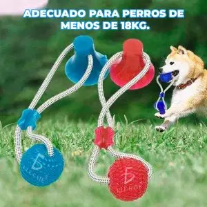 Juguete Multifunción Para Morder Con Ventosa Para Mascotas
