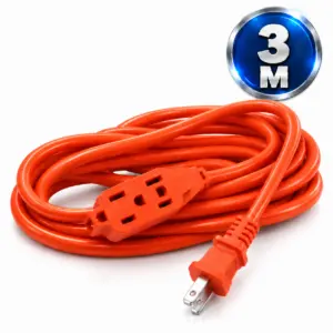 Extensión Eléctrica Para Interiores 3M 3 Toma Corrientes