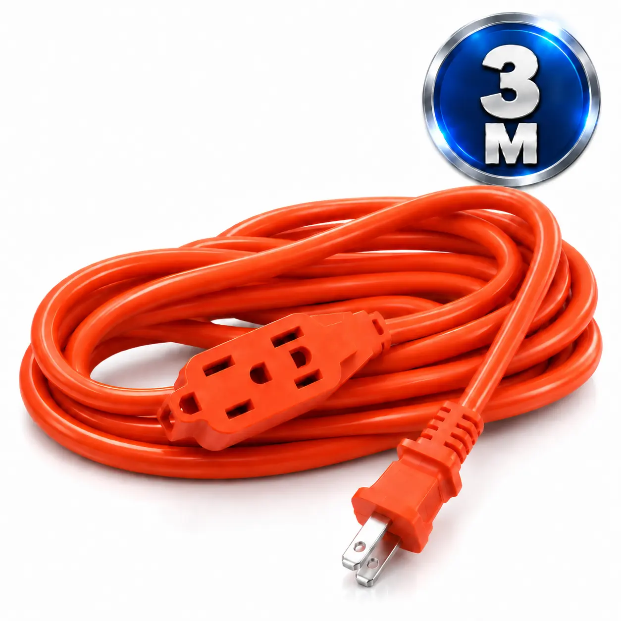 Extensión Eléctrica Para Interiores 3M 3 Toma Corrientes
