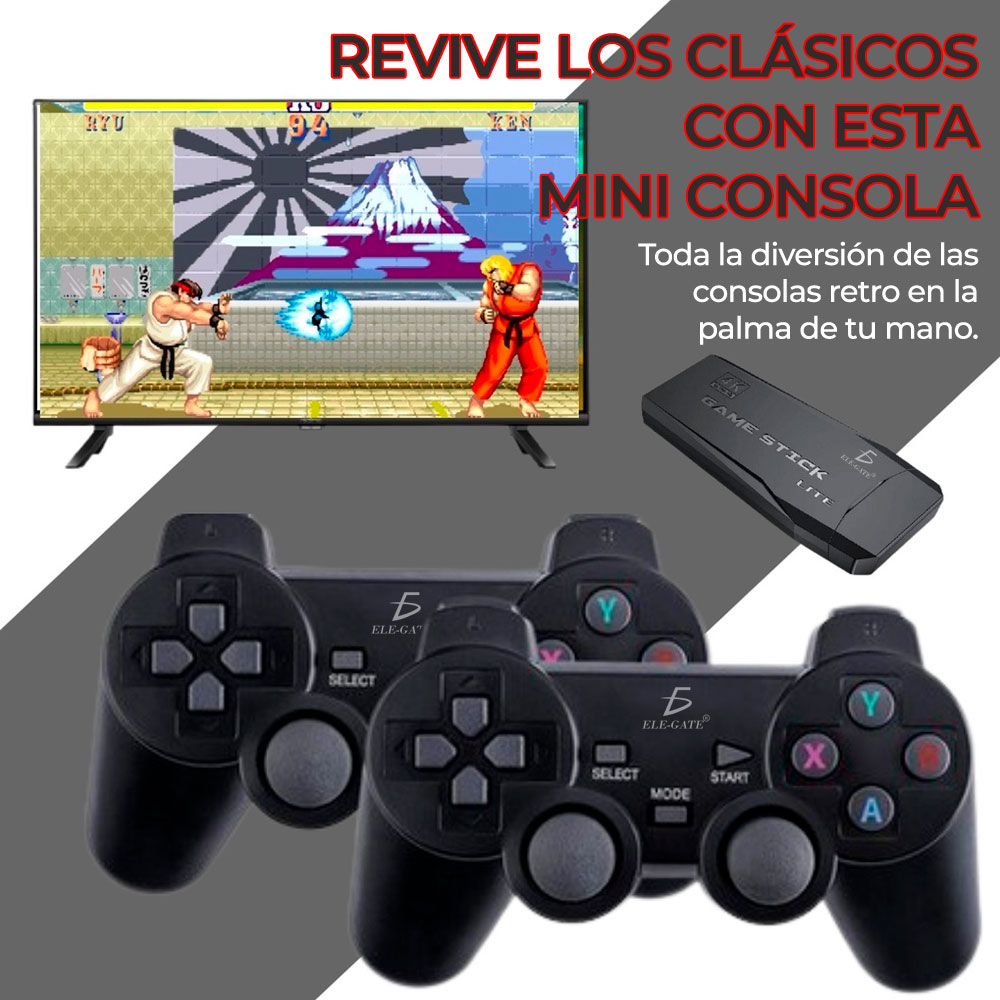 M8 Mini 32g Consola De Juegos De Tv Inalámbrica De Doble Asa