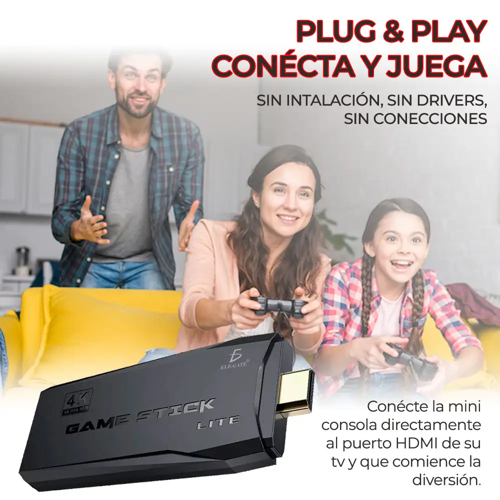 M8 Mini 32g Consola De Juegos De Tv Inalámbrica De Doble Asa