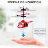 Juguete Dron Helicóptero Control Sensor Recargable