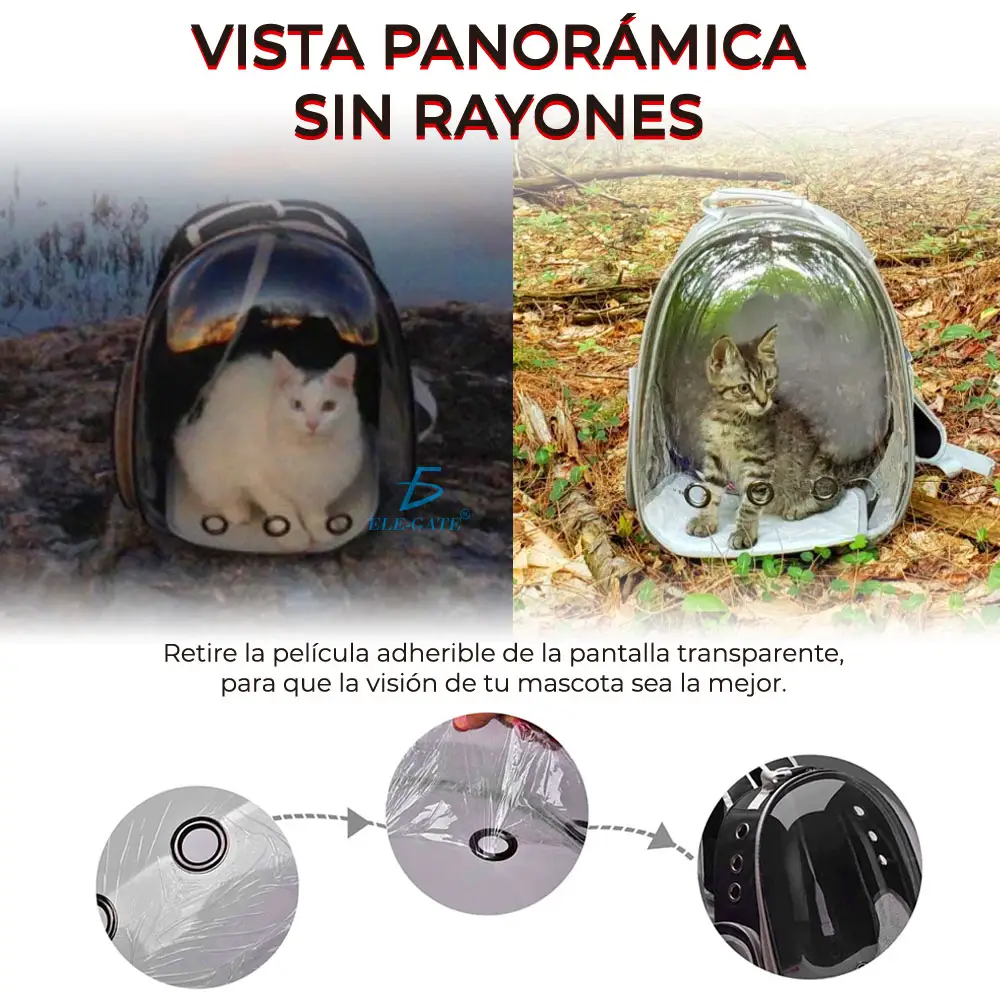 Mochila De Viaje Capsula Transportadora Mascotas Perro Gato