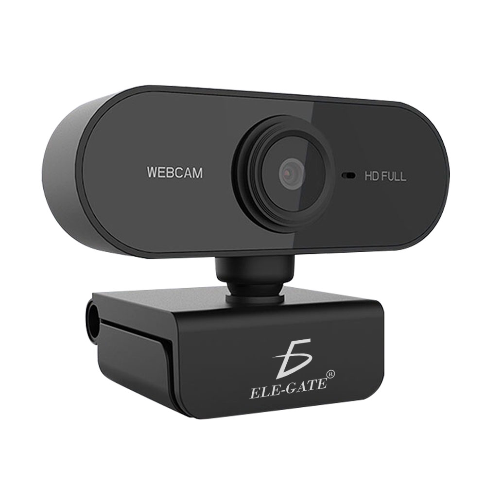 Webcam Usb Para Computadora 1080P HD Con Micrófono - ELE-GATE
