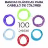 Bandas Elásticas Para El Pelo Paquete De 100 Unidades Colores