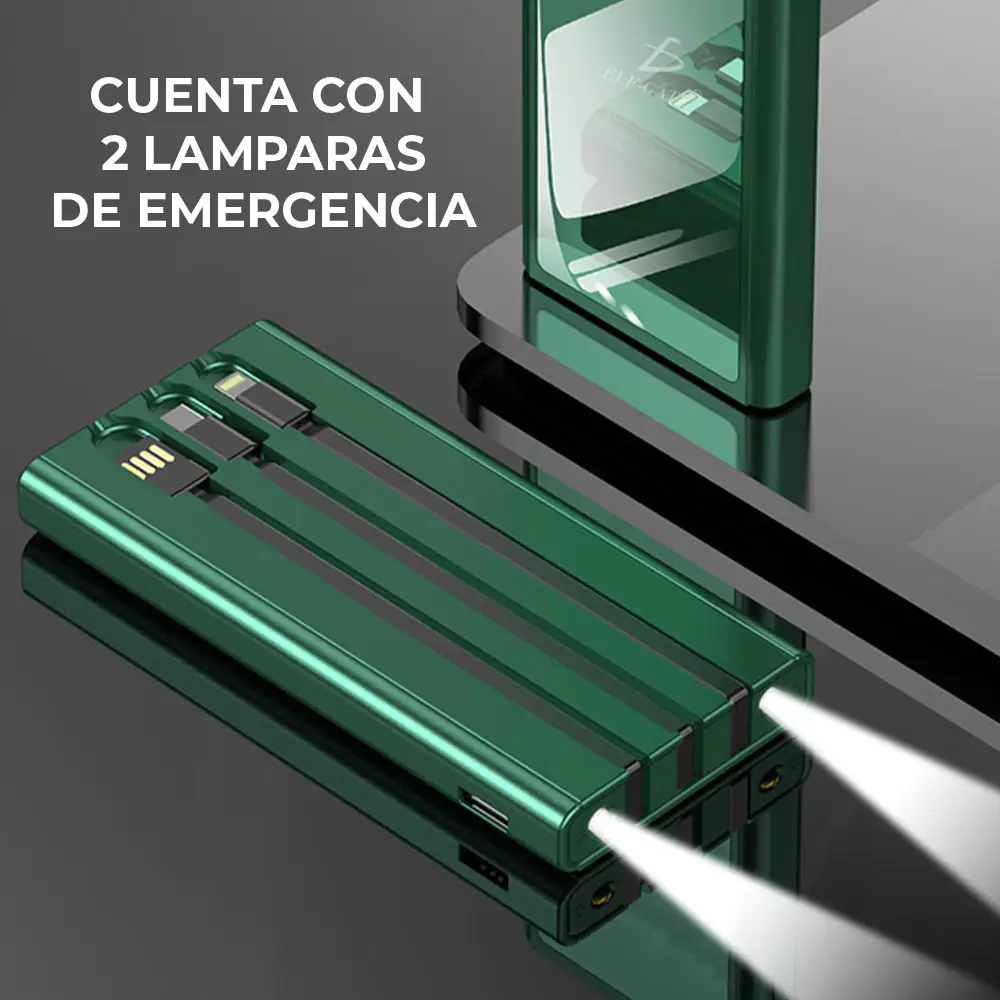 Power Bank Pila Bateria Portatil 10000mah 3 Entradas