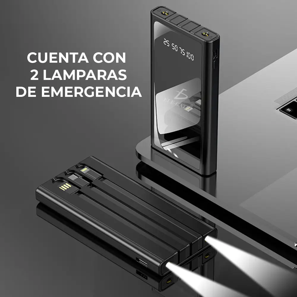 Power Bank Pila Bateria Portatil 10000mah 3 Entradas