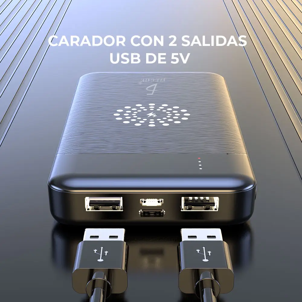 Power Bank Pila Bateria Portátil 10000mah 2.1a