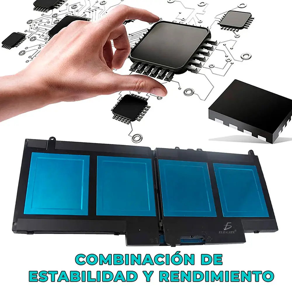 Bateria compatible Dell E5470 E5570 6mt4t 0hk6dv 079vrk Txf9m 0txf9m