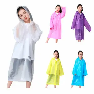 Capa Impermeable Portatil Para Lluvia Niño