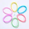 Paquete De 100 Ligas Elasticas Cabello Niña Bebe Colores Peinados