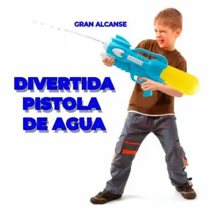 Pistola De Agua Con Tanque