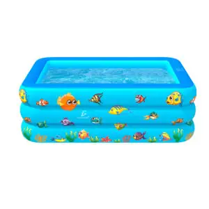 Alberca Inflable Rectangular 210cm X 150cm X 60cm