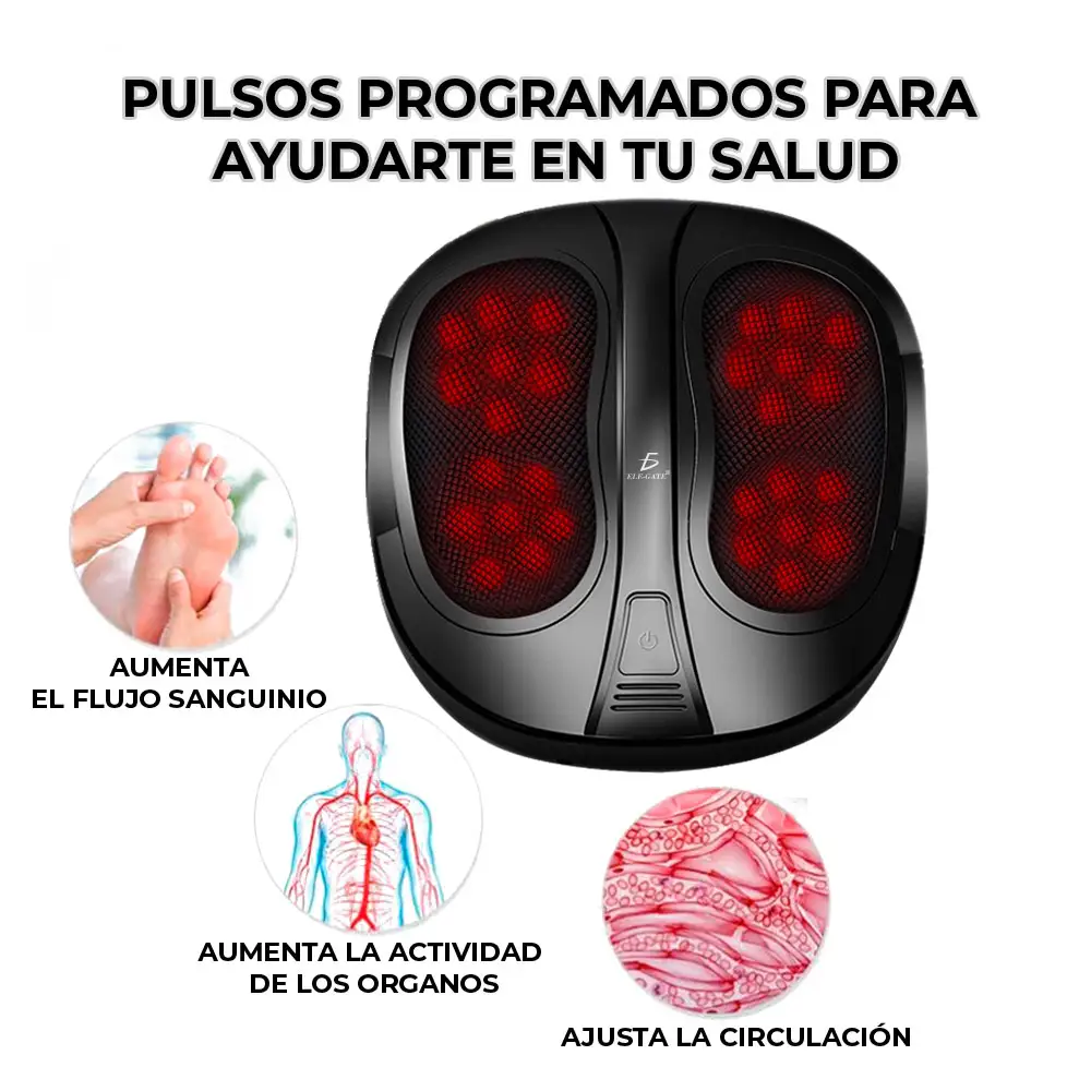 Masajeador De Pies Eléctrico Con Acupuntura