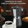 Cafetera Colombia Manual Plateada Italiana 300ml Cafetera Colombia Manual Plateada Italiana 300ml