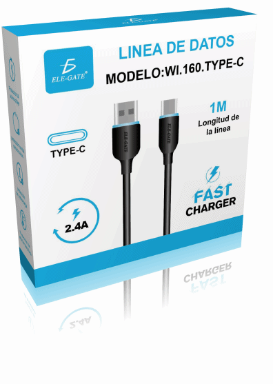 Cable Tipoc Typec Usb C Reforzado Para Carga y Datos