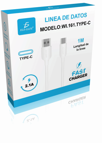 Cable USB a Tipo-C Reforzado Con Cubierta De Nylon - ELE-GATE