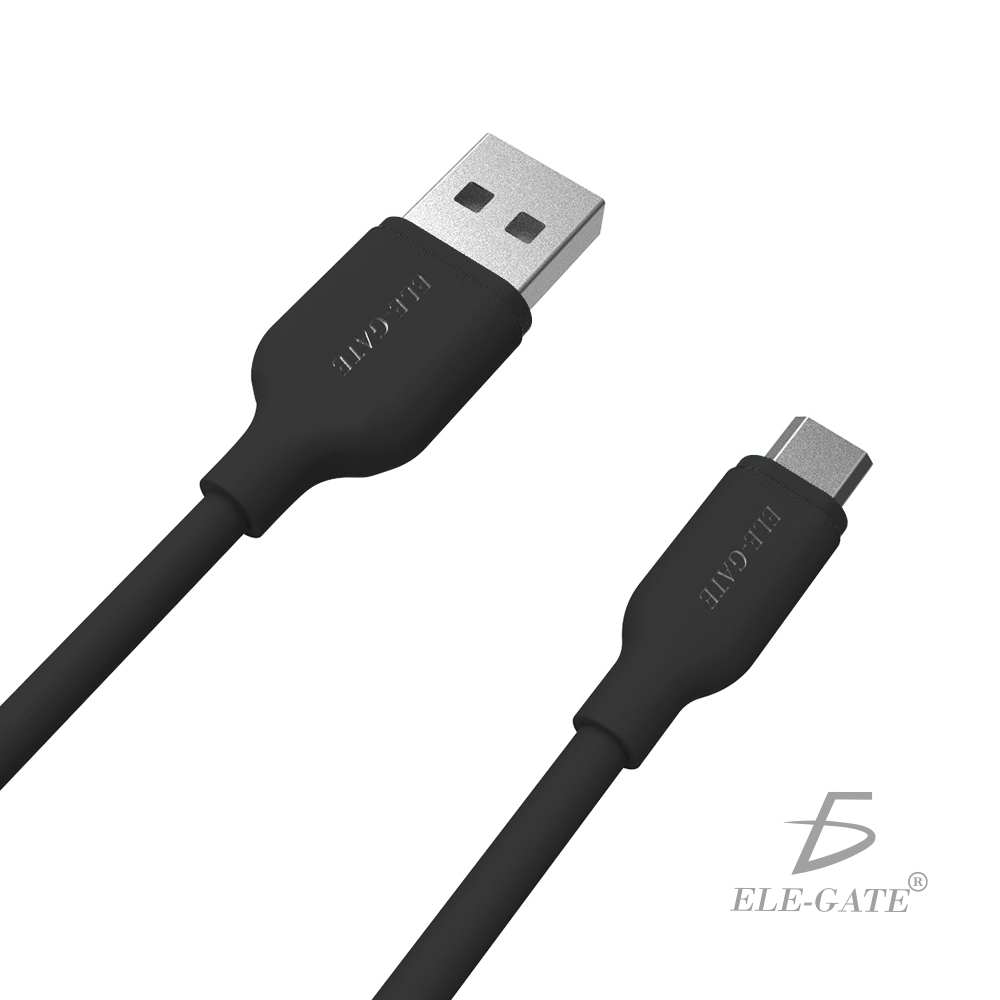 Cable USB-C de 2 Metros - Carga Rápida y Transferencia de Datos - ELE-GATE