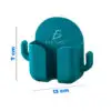 Soporte De Pared Para Celular Telefono Movil Con Ganchos