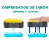 Dispensador De Jabón Para Cocina Y Líquido Gel