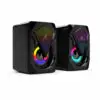 Bocina Altavoces Rgb Con Control De Volumen Portatil 3.5mm