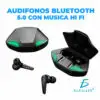 Audífonos Y8 In-ear Gamer Inalámbricos Bluetooth Con Touch