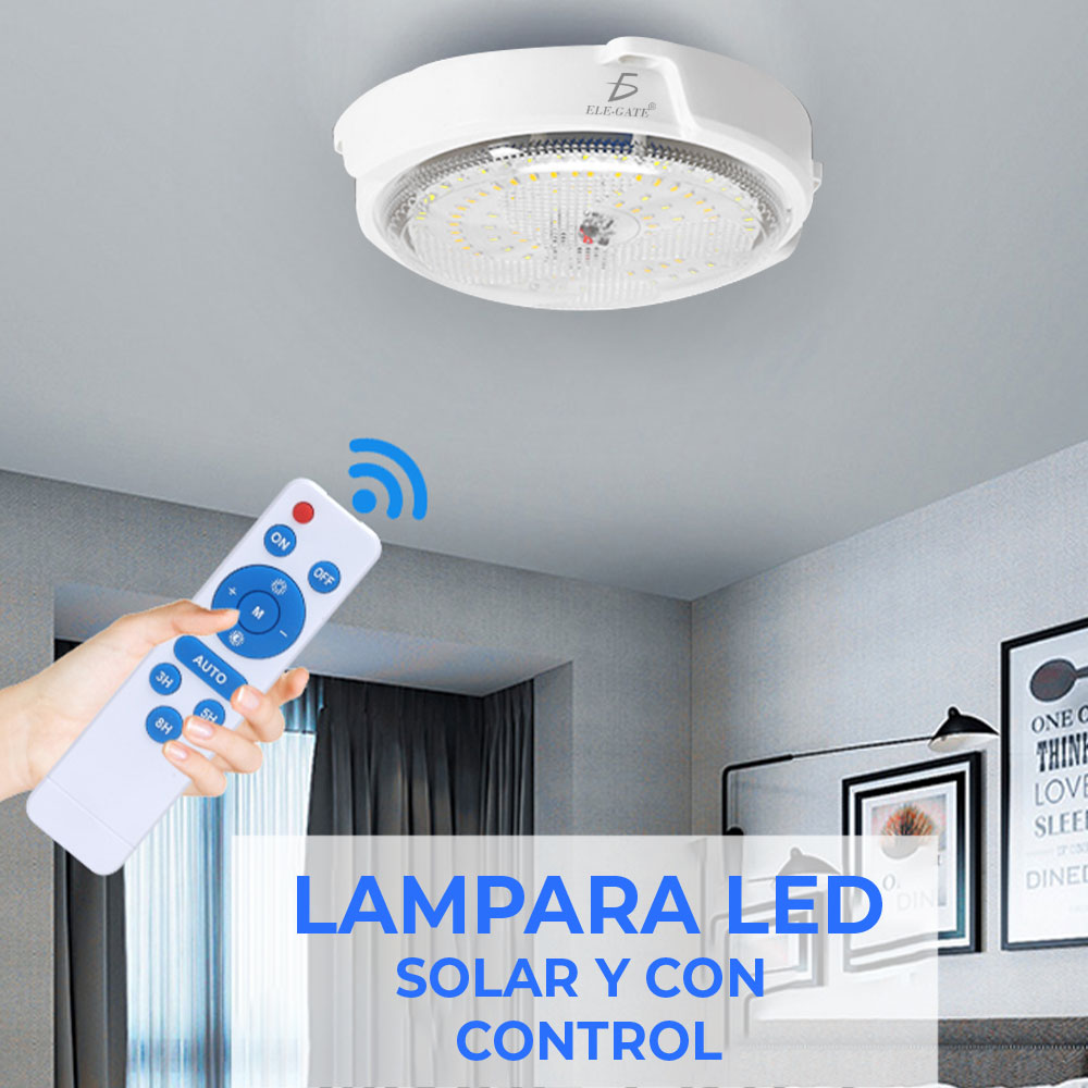 X2 Lámparas De Pared Con 3 Luces LED Solares Para Exteriores, Control  Inteligente Fria - Mercado Lider