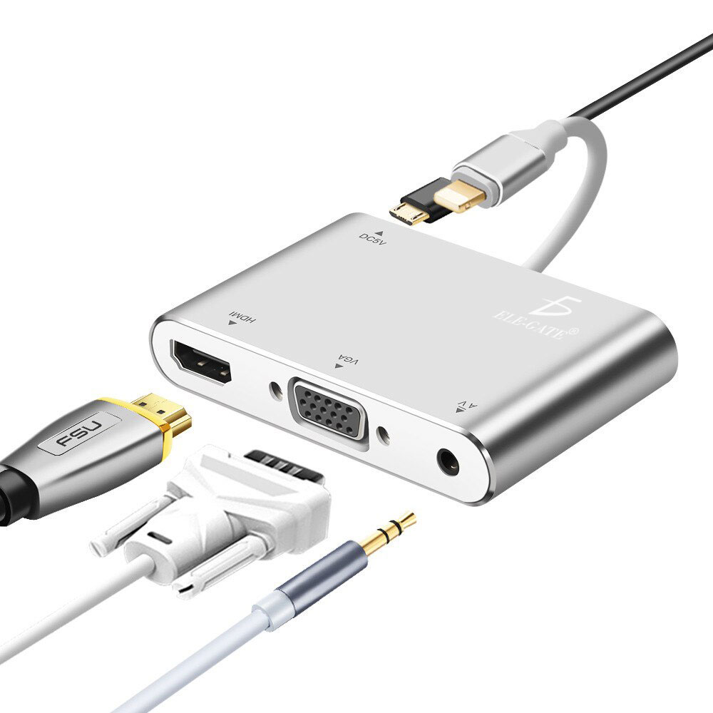  Unotec Adaptador Lightning a HDMI para iPhone y iPad