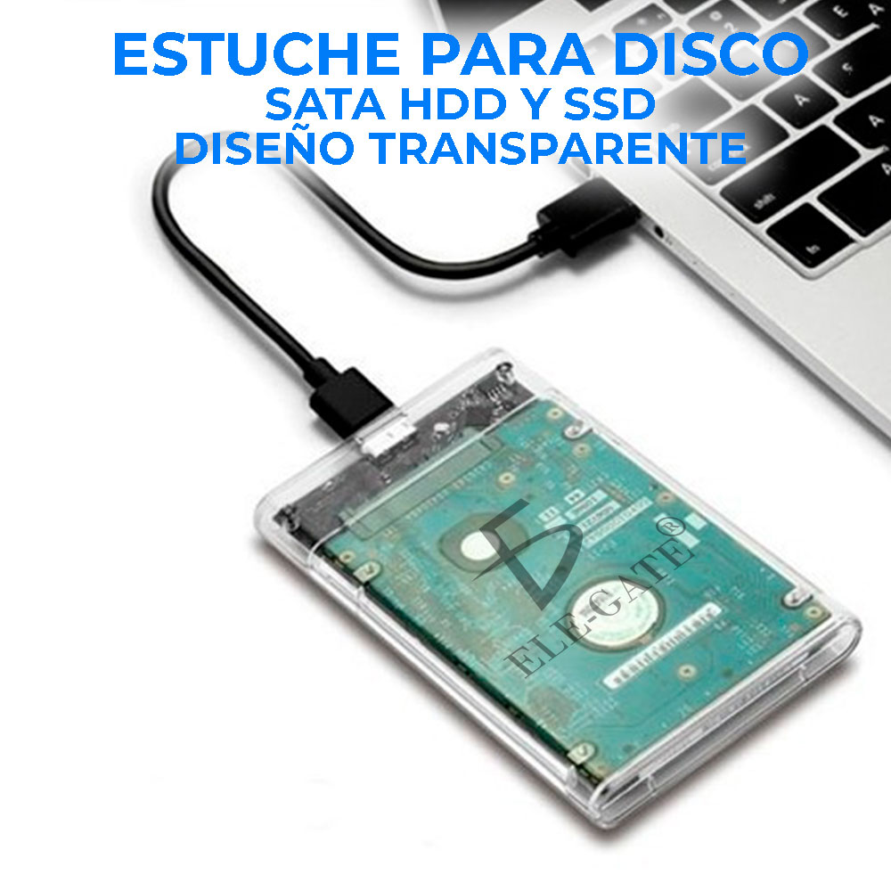 Eaget Funda Disco Duro Sata Usb3.0 Hdd Carcasa Disco Duro 2 - Temu