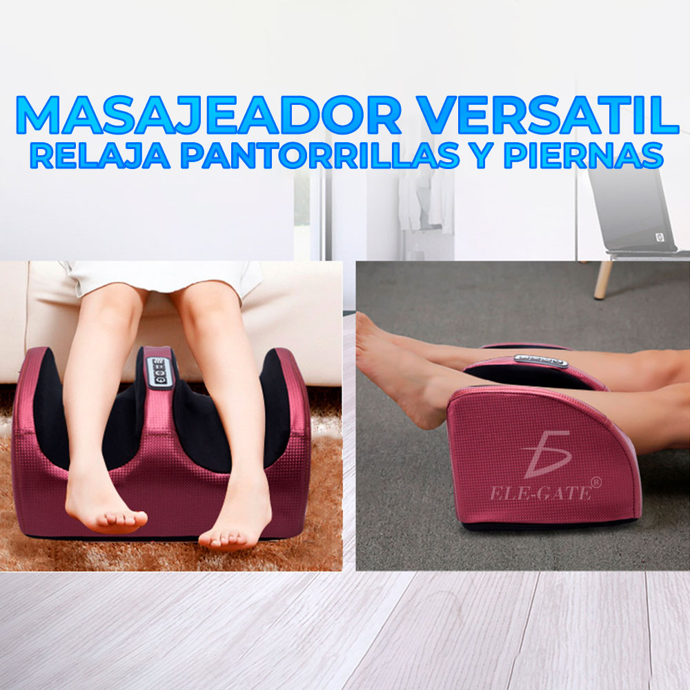 Máquina de masaje de pies Masajeador Shiatsu para pies cansados, piernas,  pantorrillas, fascitis pla…Ver más Máquina de masaje de pies Masajeador