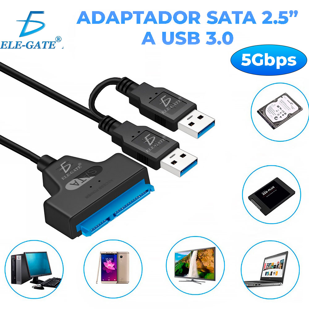 CAJA USB 2.0 PARA DISCOS SATA 3.5″ DE PC – Tienda MYFIMPORT