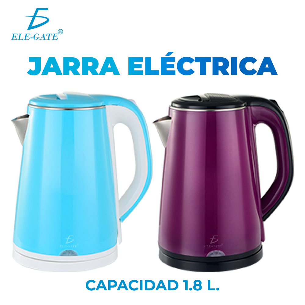 Jarra Cafetera Hervidor Tetera De 1l Resistencia Elect M0465