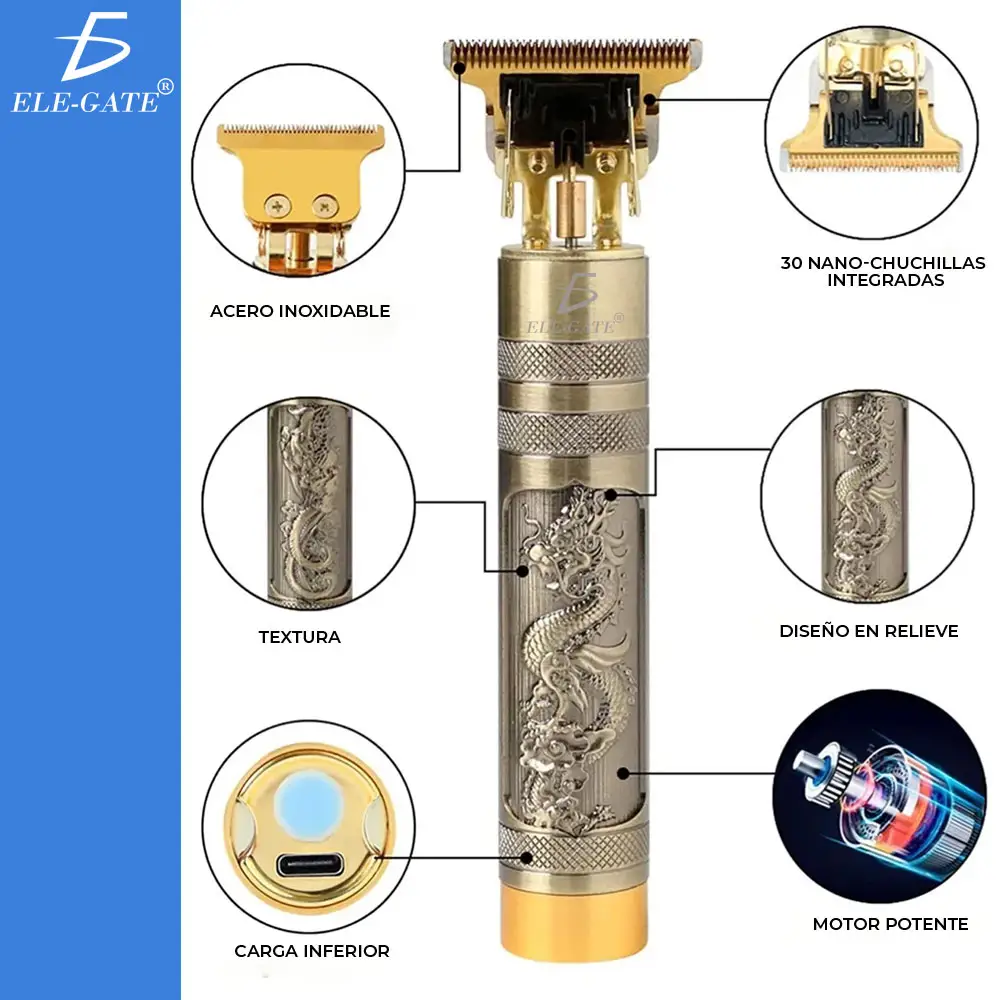 Eléctrico Cortadoras Cabello Maquina Para Cortar Cabello - Imagen 5