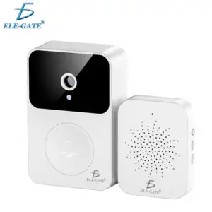 Timbre De Puerta Inalámbrico Con Mirilla Lcd Cámara Wifi