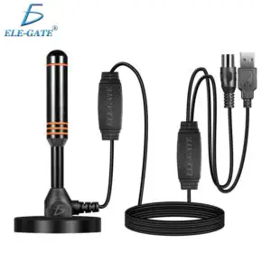Antena Digital HDTV para Interior 4K/1080p con Cable de 5 m