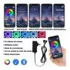Tira De Luces Led App Bluetooth Control 5050 Rgb 10m