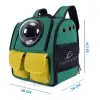 Bolsa Mochila Transportadora Perro Gato Portátil Viaje Para Mascotas